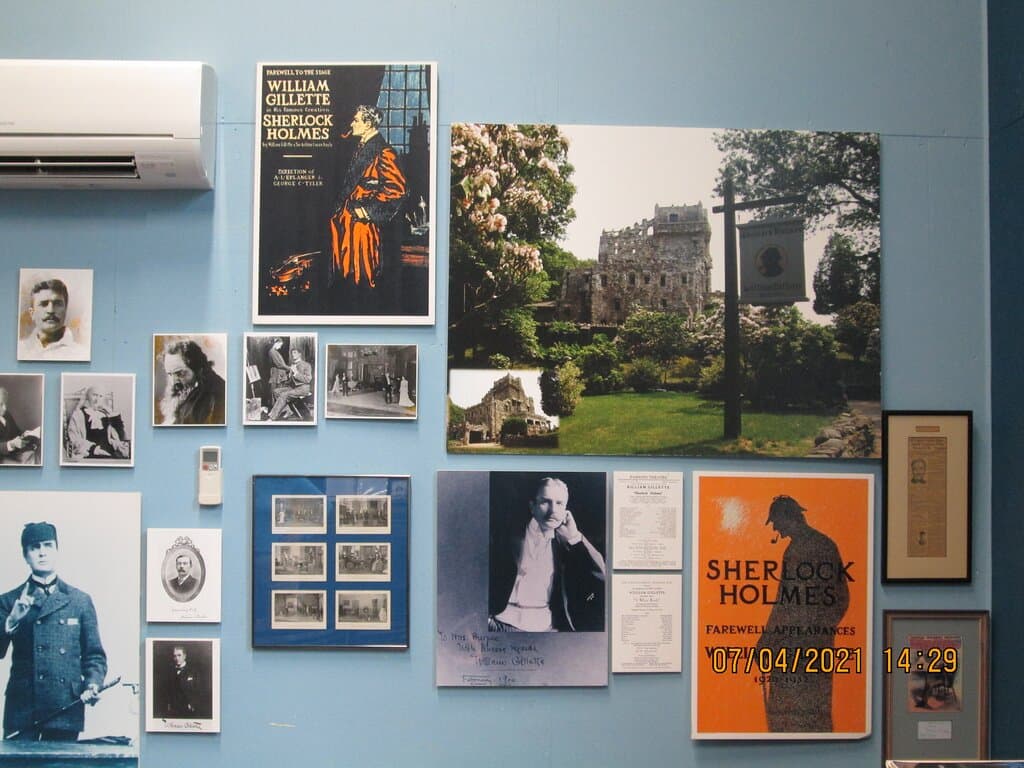 The William Gillette Corner. is one of the many displays. Come explore the rest for yourself. 