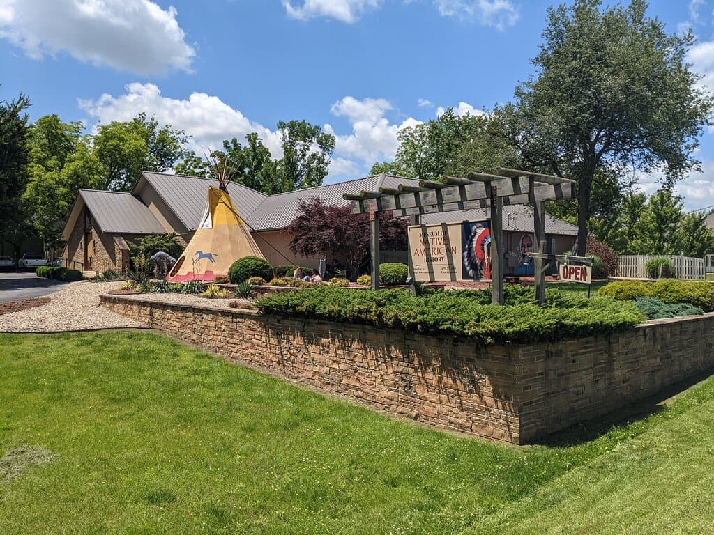 Exterior of the Museum of Native American History