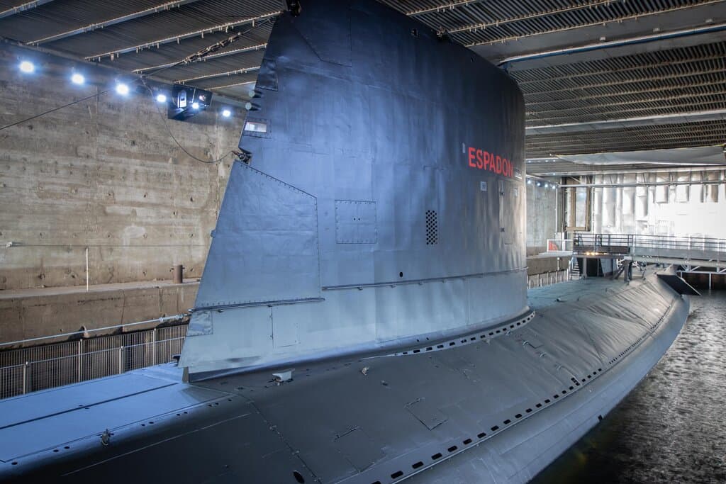 Nouvelle visite du sous-marin Espadon à Saint-Nazaire.
© SNAT / Jérôme Bosger