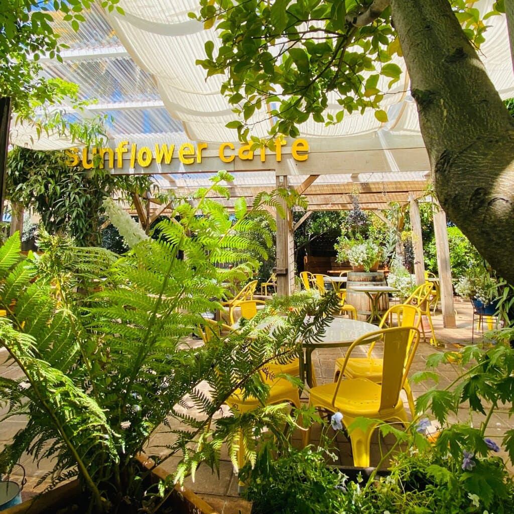 During these times, we are taking every measure to ensure the safety of our guests and team. Social distancing, staff mask required, hand sanitizer available, tables & chairs sanitized. We're operating with a limited team, thank you for your patience.

To spend time in our Garden, place your order with a cashier. For To-Go orders there's a few options: Online, Phone, or with Cashier - no need to wait in line, go right to the front left hand side and request to place a To-Go order. Our hours are 