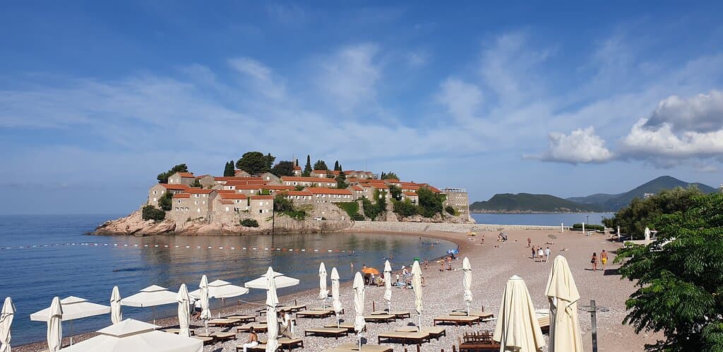 Sveti Stefan Beach