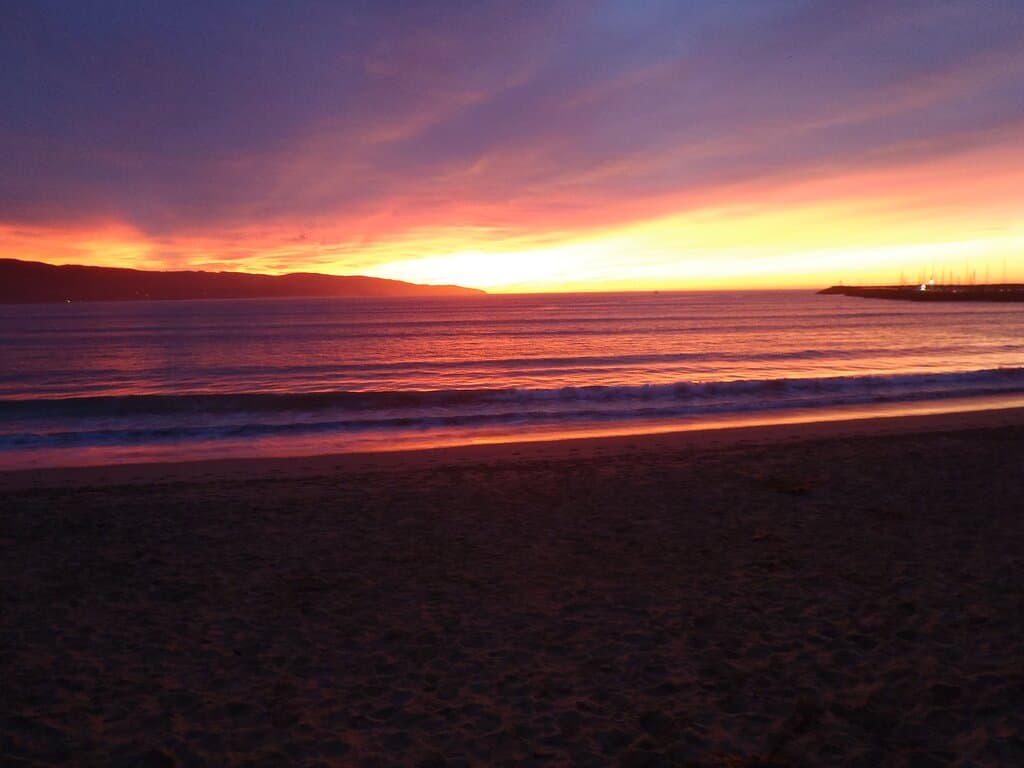 Sunrise Tuesday 22nd June 2021, Apollo Bay Beach