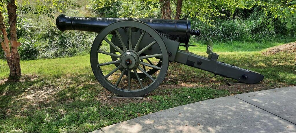 A Civil War Canon at Fort Defiance!