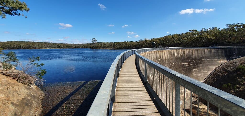 Whispering Wall Barossa Reservoir