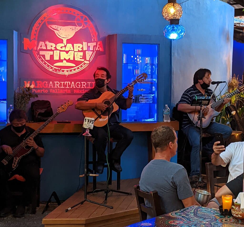 The band at Margarita Grill. 