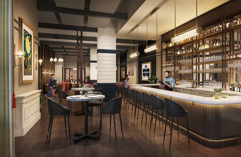 Revivalist Restaurant & Bar106 Jefferson offers a window into Huntsville’s past through the property’s chef-driven restaurant, Revivalist, reminiscent of an old-time parlor with a modern twist, helmed by Chef Matthew Mohler. The innovative menu reflects European classics and American regionalism utilizing locally sourced ingredients from area farms and the property’s organic herb garden. 