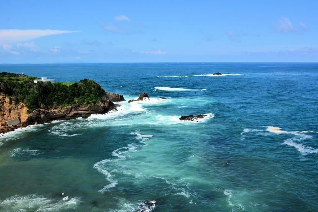 大王埼灯台から