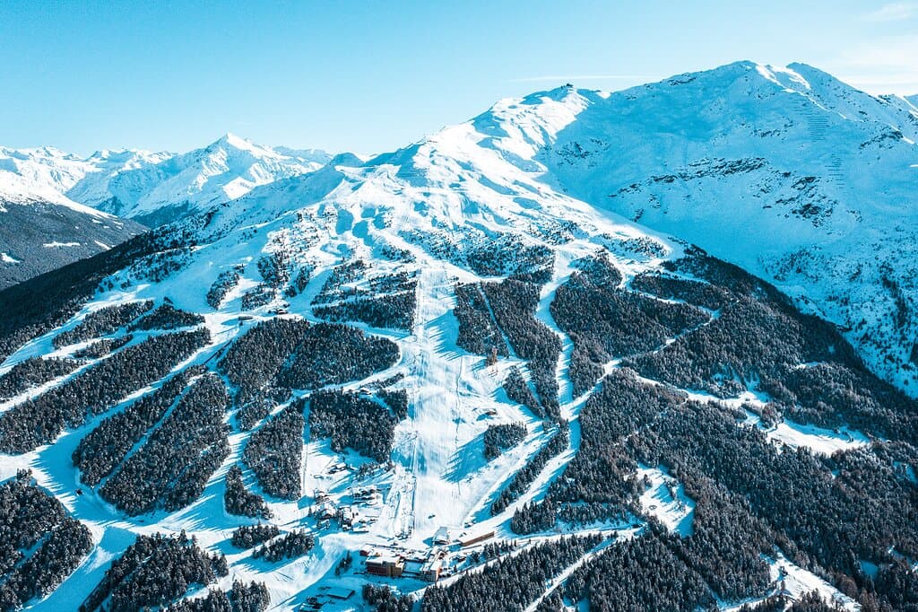 Panoramica ski area di Bormio