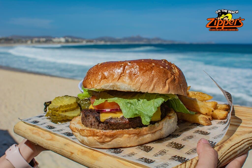 Hamburguesa con papas 