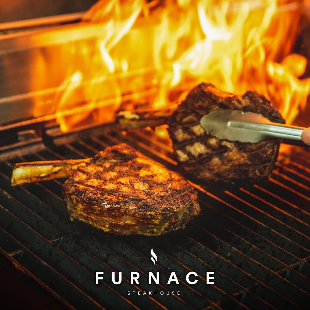 Signature Steak at Furnace Steakhouse. 