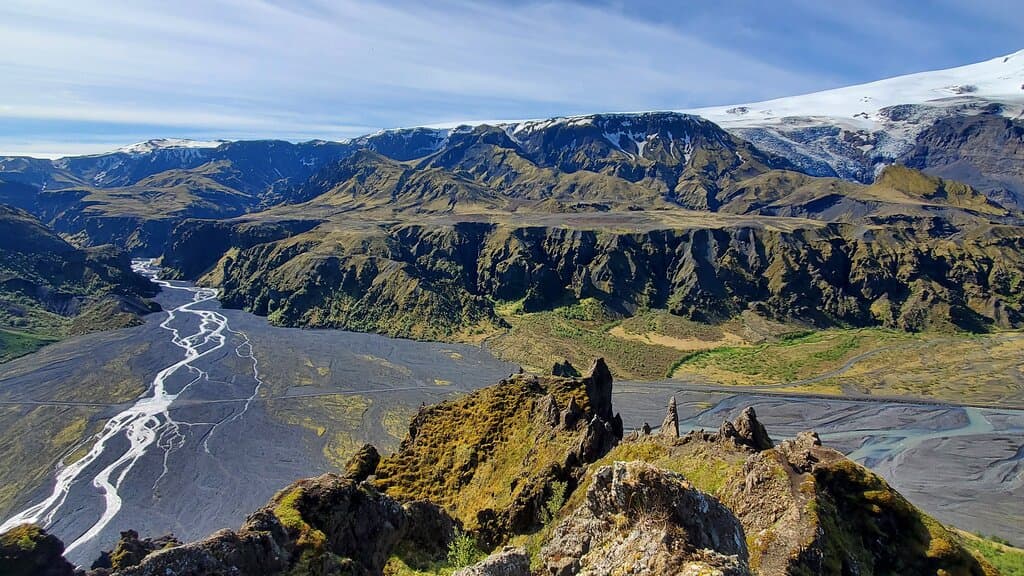 Another view from Valahnúkur mountain