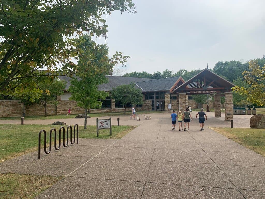 The Visitor's Center exterior