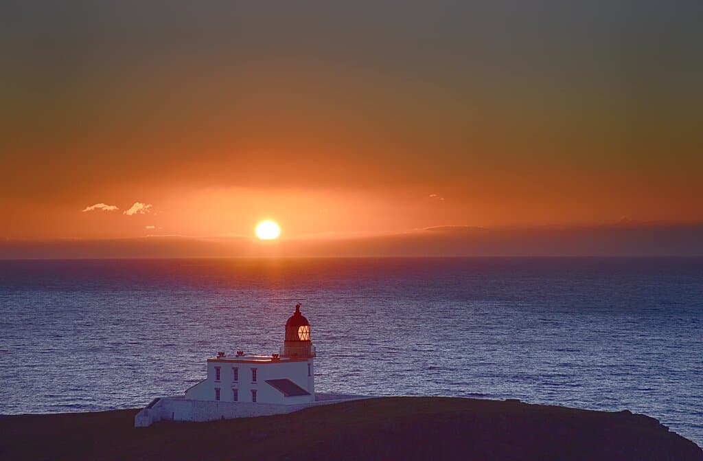 Stoer lightouse sunset