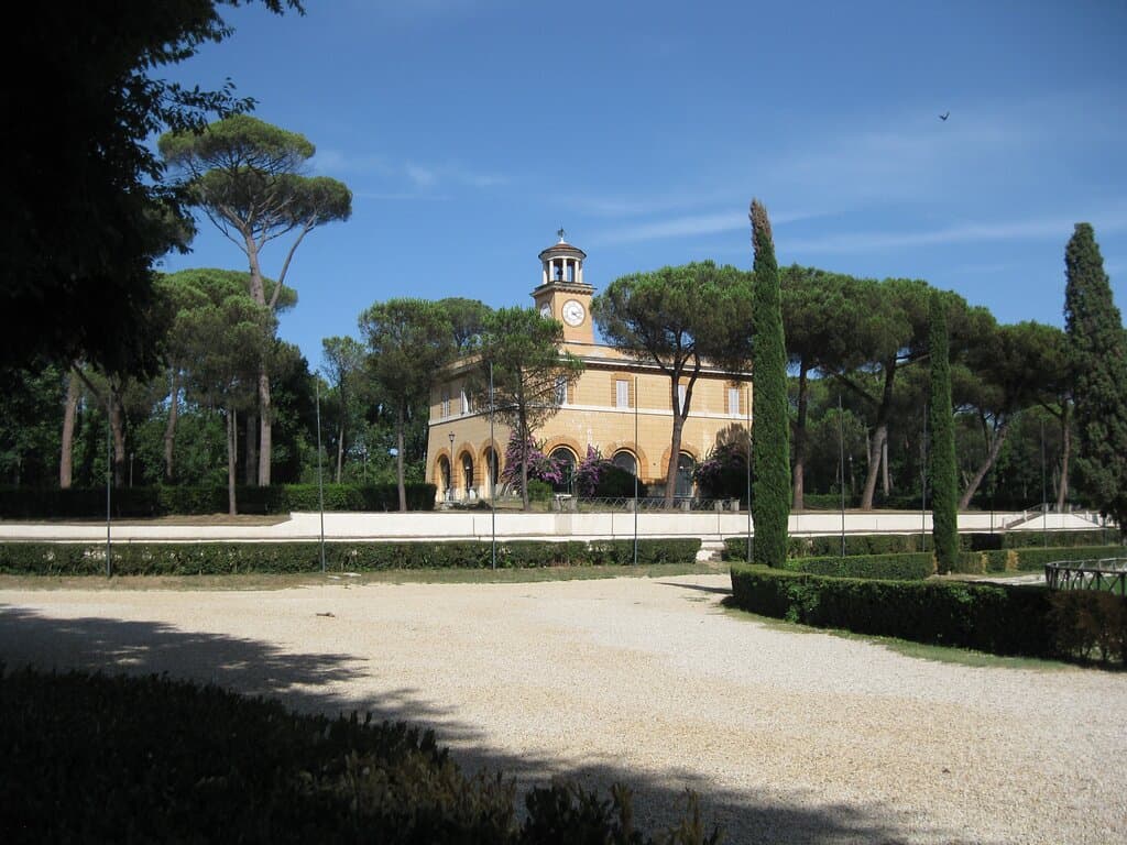 Veduta di piazza di Siena