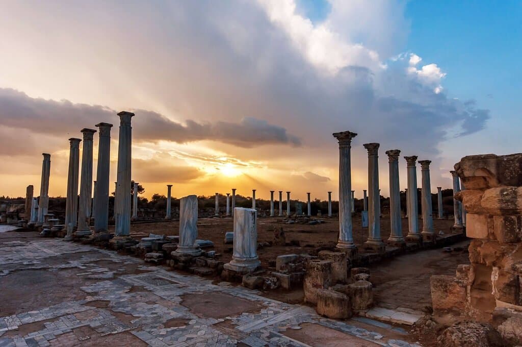 N.Cyprus trip tour- Salamis ancient city in Famagusta