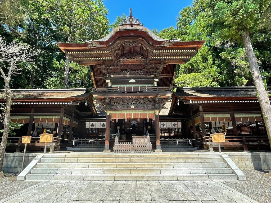 諏訪大社の４つのお宮です。