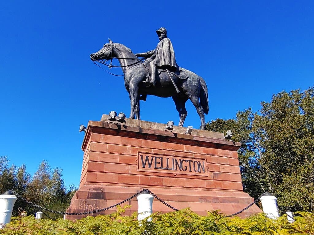 Wellington Statue Aldershot