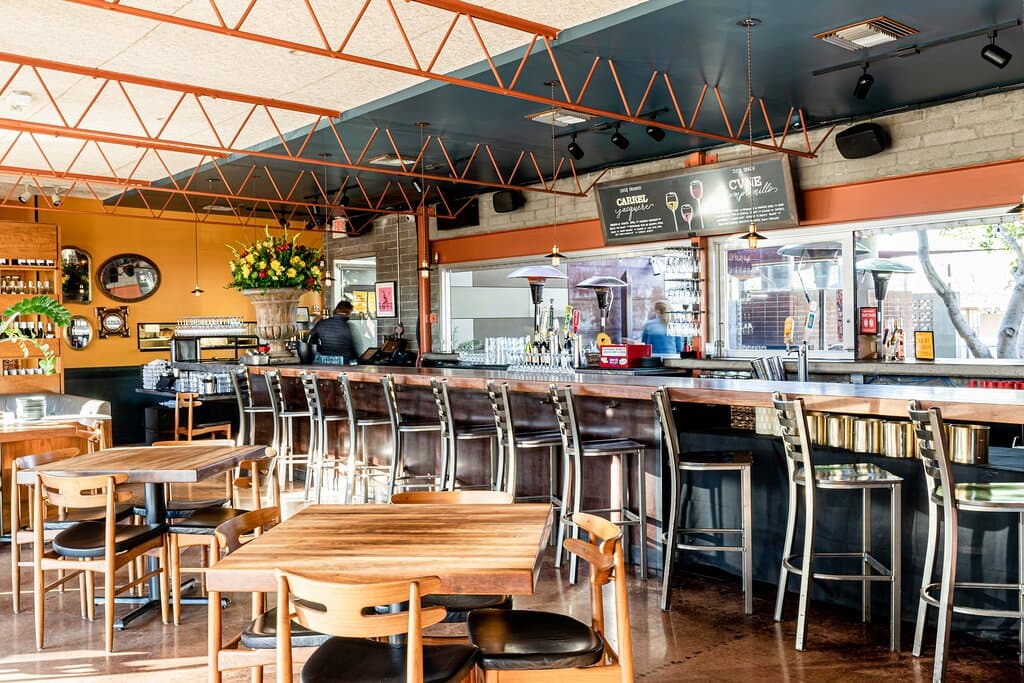 Interior of Postino Central