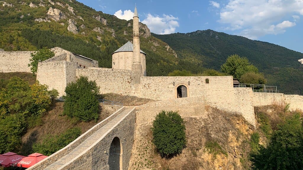 Общий вид Травницкого замка