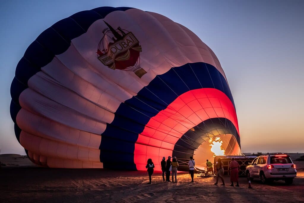 Hot Air Balloon Ride over the Desert