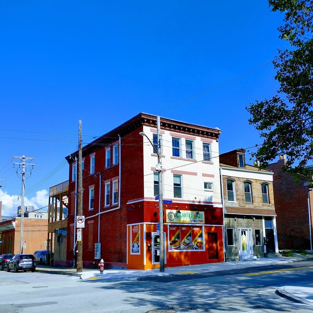 View from Carson street
