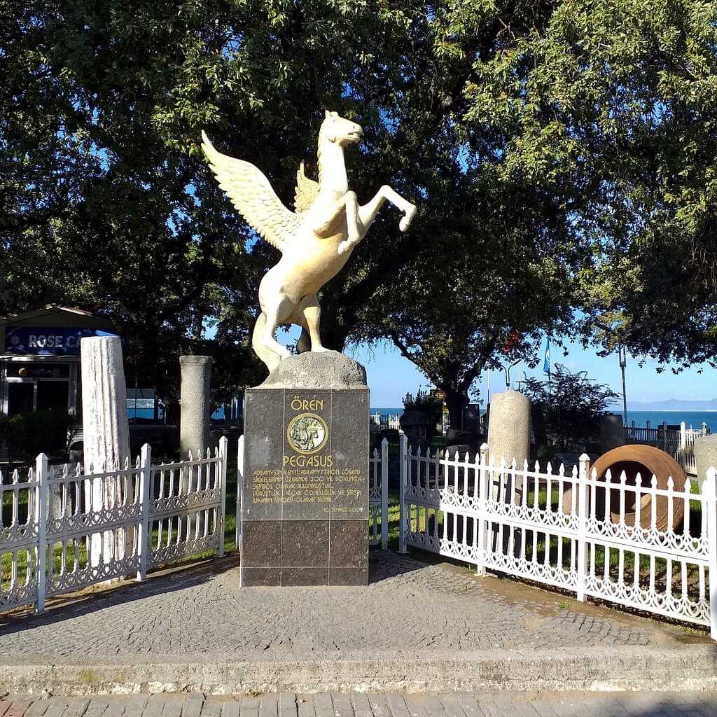 Adramytteion Antik Kentin Simgesi Pegasus 