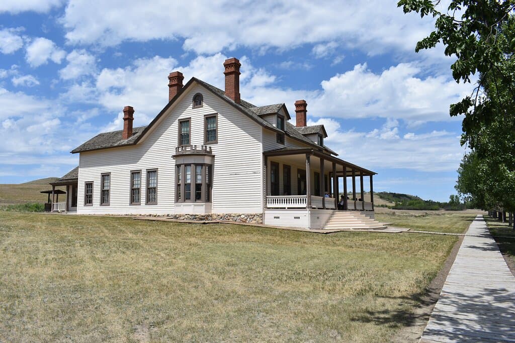 The Reconstructed Custer House