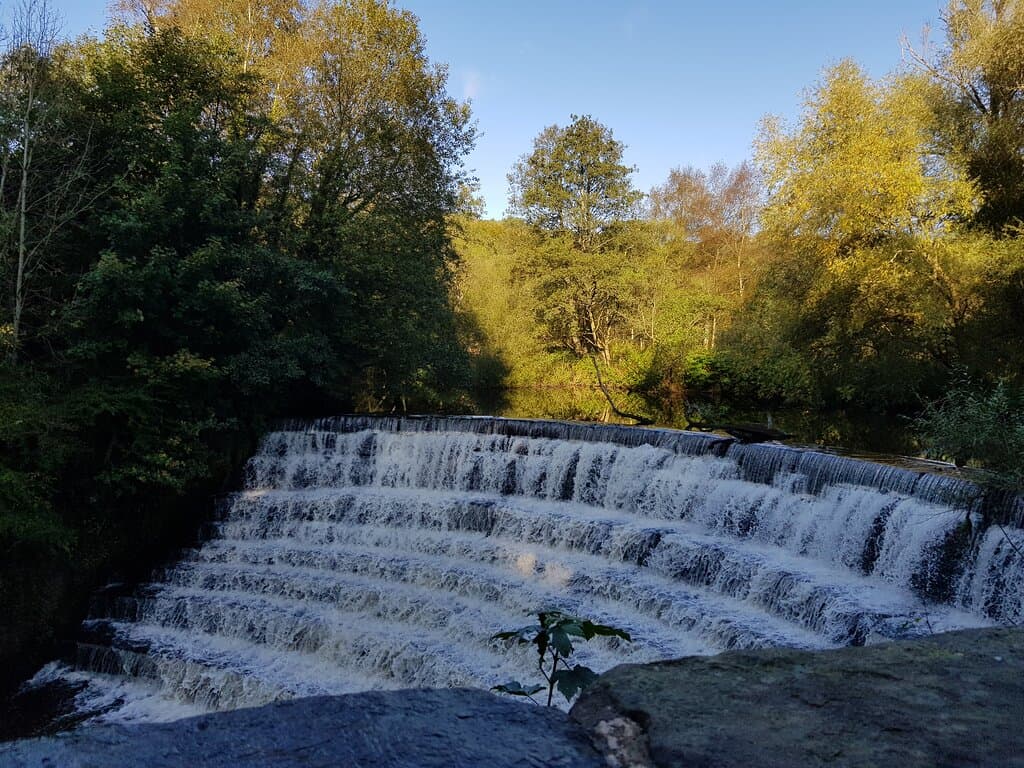 Weir on the walk