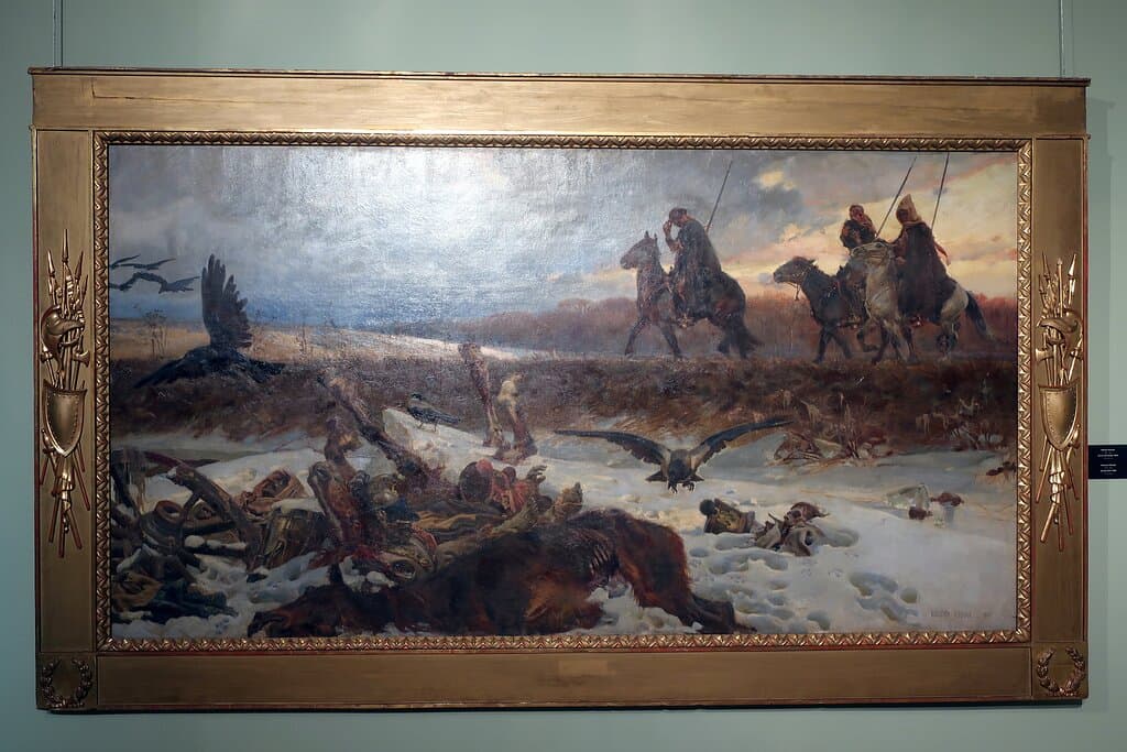 Spring 1813. Wojciech Kossak