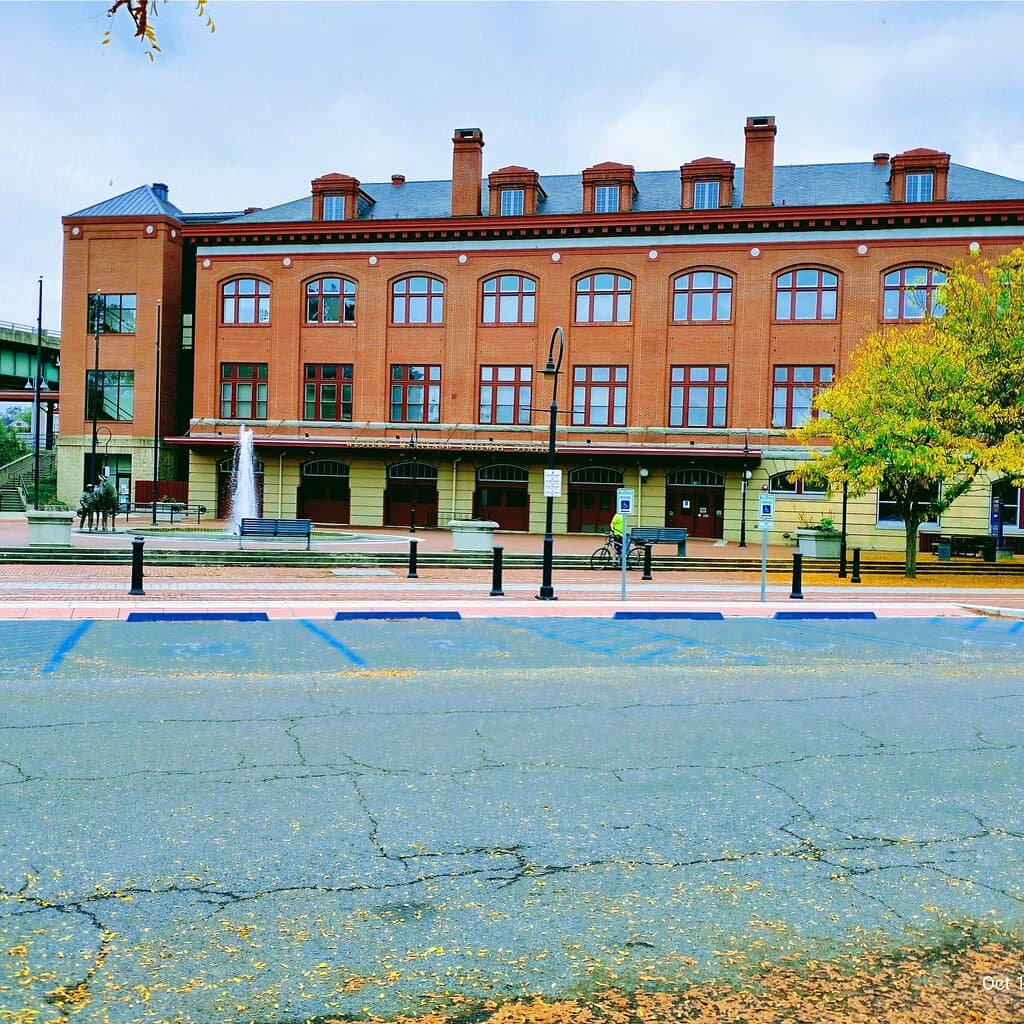 Old station is part of canal park