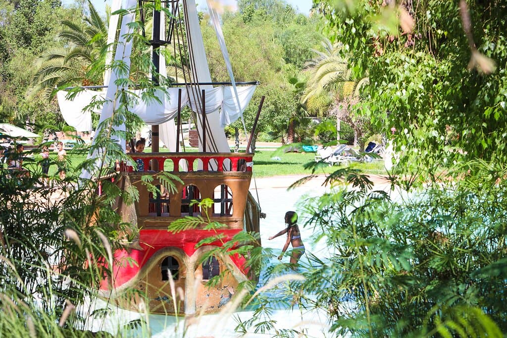 Le bateau pirate !