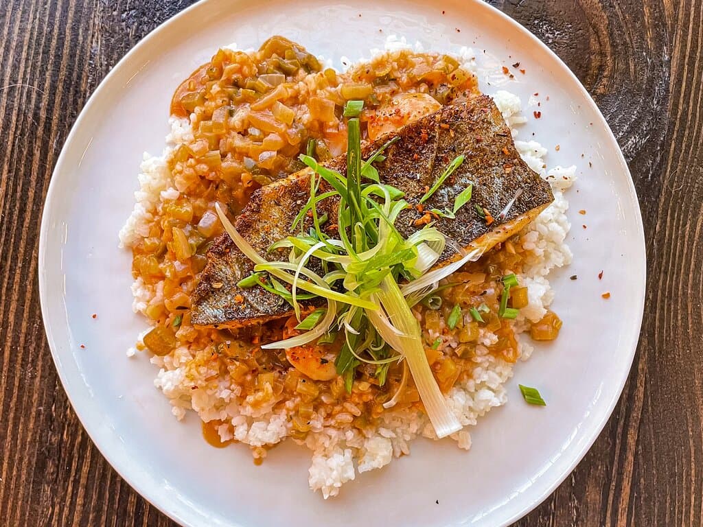 Blackened NC Trout