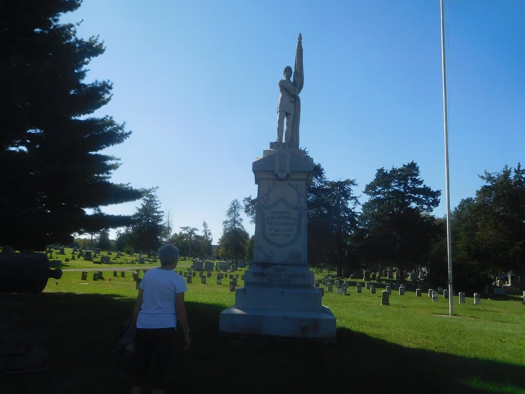 View In Cemetery