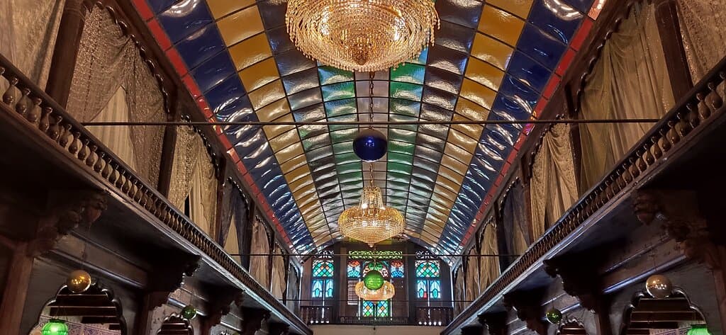 A majestic view of Deccani Nawab Mahal - 1912