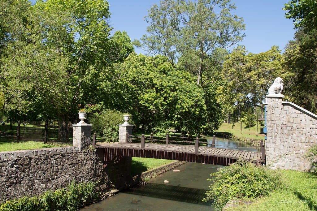 Detalhe de propriedade particular nas proximidades da atração. 