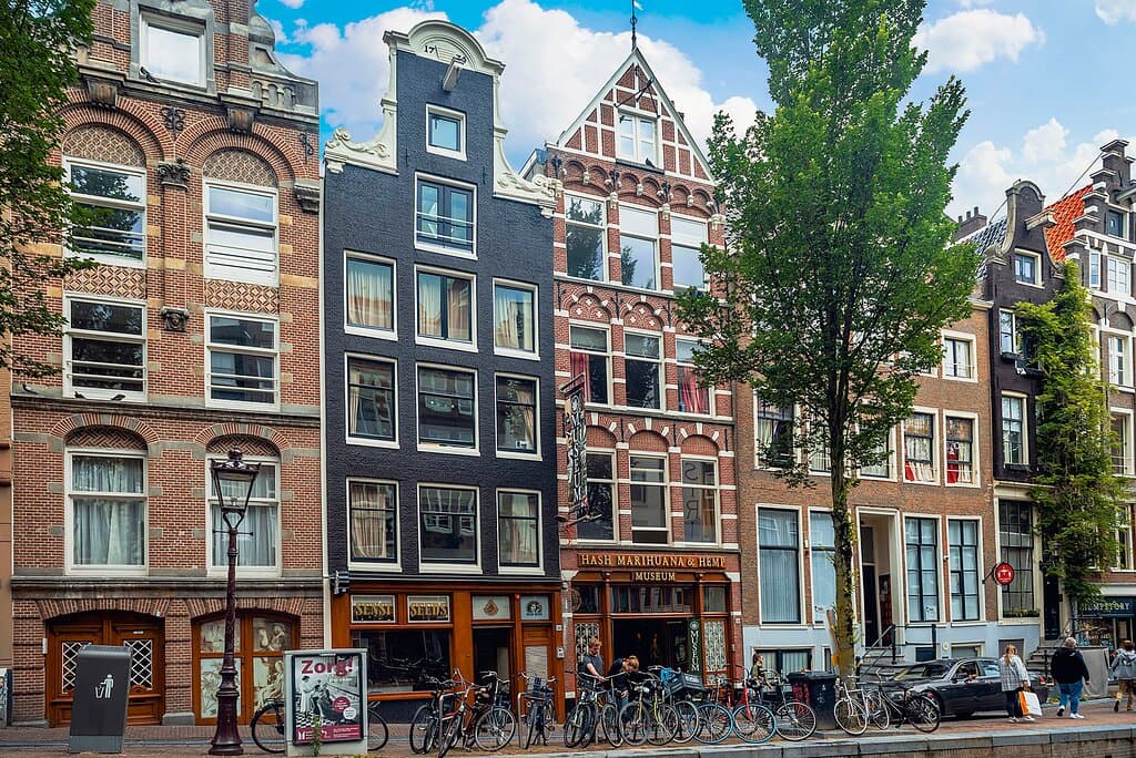 The Hash Marihuana & Hemp Museum Amsterdam.