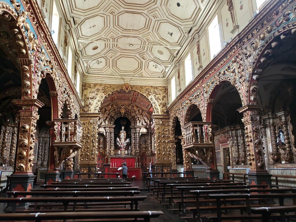 INTERIOR DA IGREJA MATRIZ DE NOSSA SENHORA DA CONCEIÇÃO, SABARA, MG