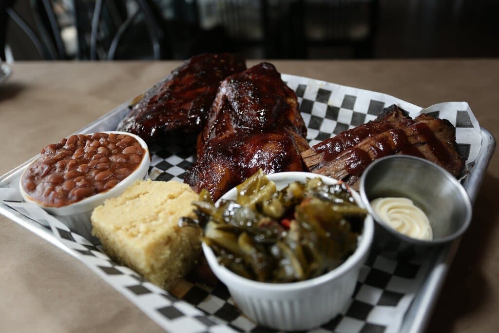 BBQ with all the fixins! 