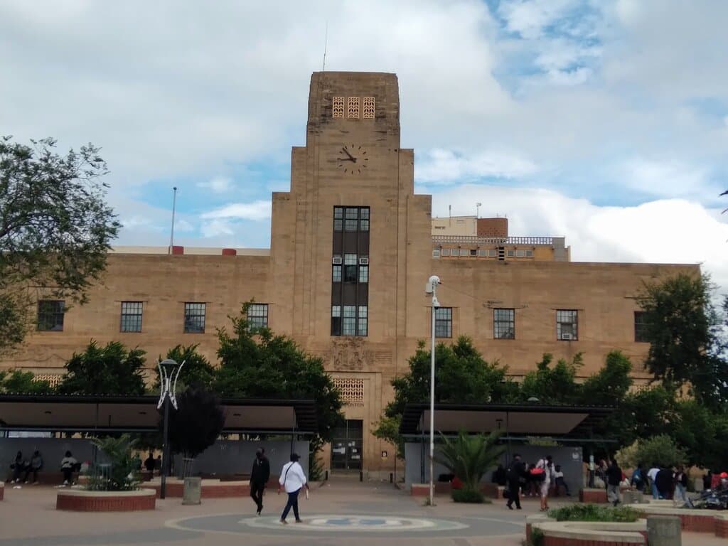 Hoffman square with Post Office, Bloemfontein, South Africa