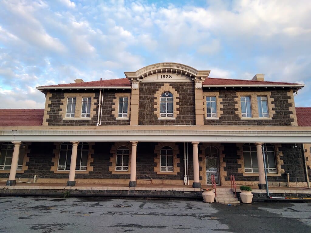 Bloemfontein Railway station 1928 additional building