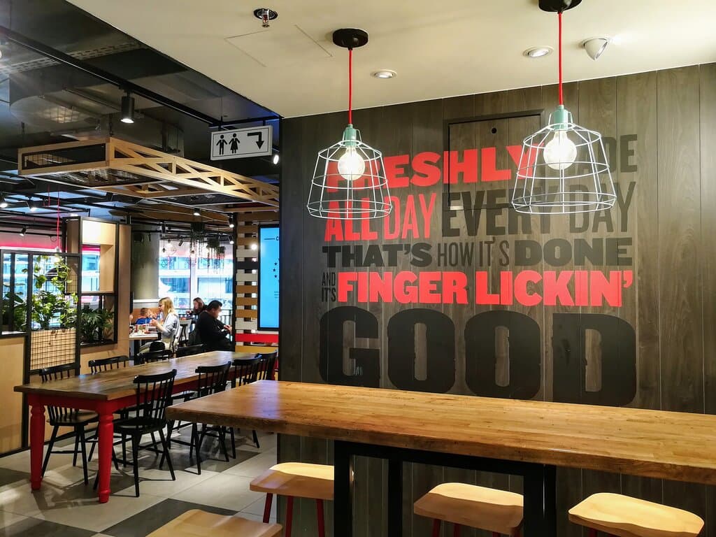 KFC Brussel 2nd floor