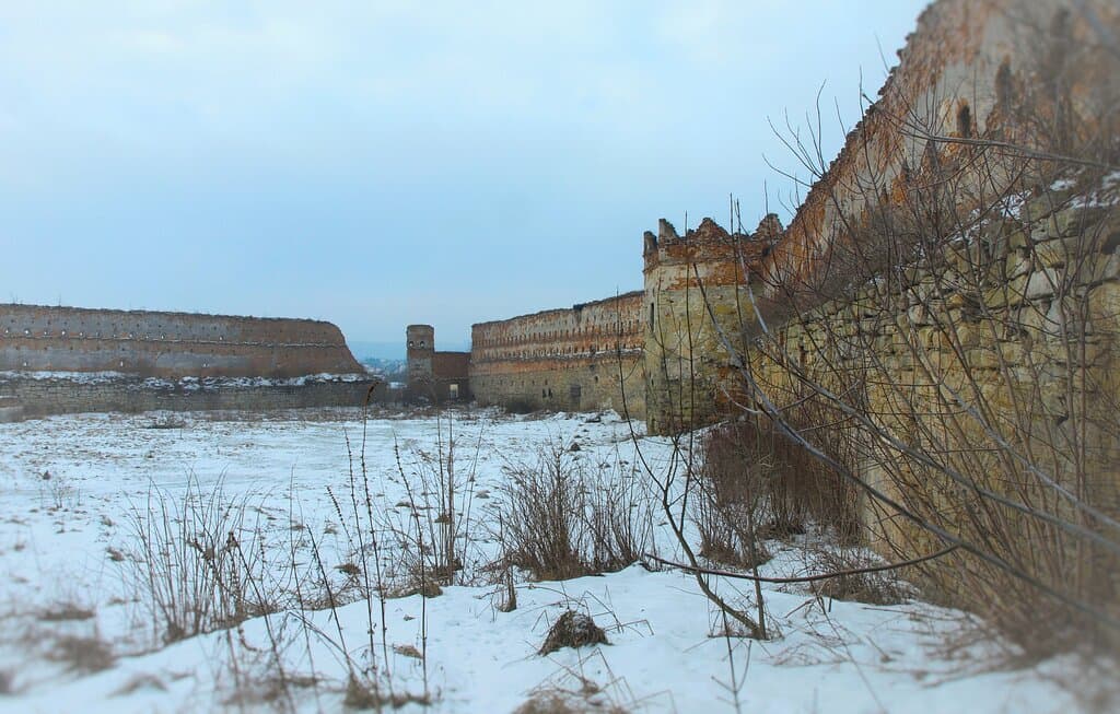 north-west walls 