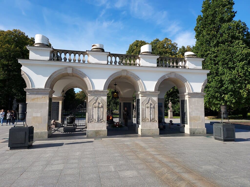 The Tomb of the Unknown Soldier - Warsaw, Poland (28/09/21).