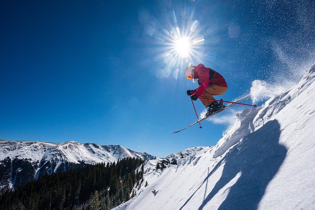Bright sun, blue skies, and majestic views--what more could you ask for?
