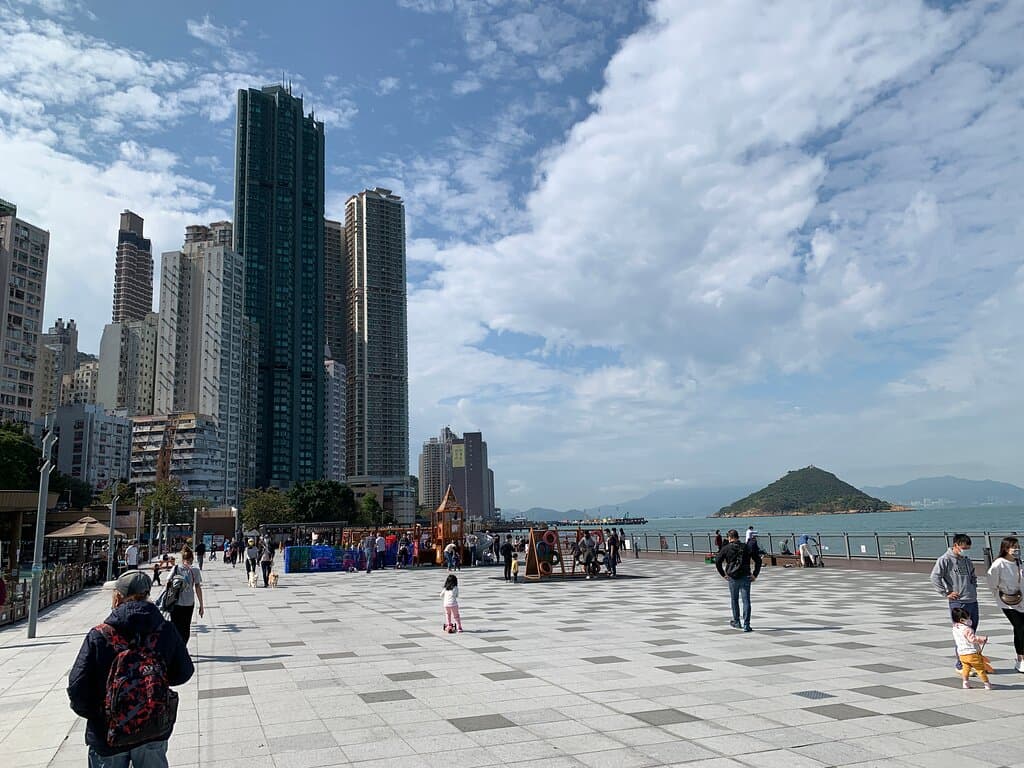 Belcher Bay Promenade in Kennedy Town