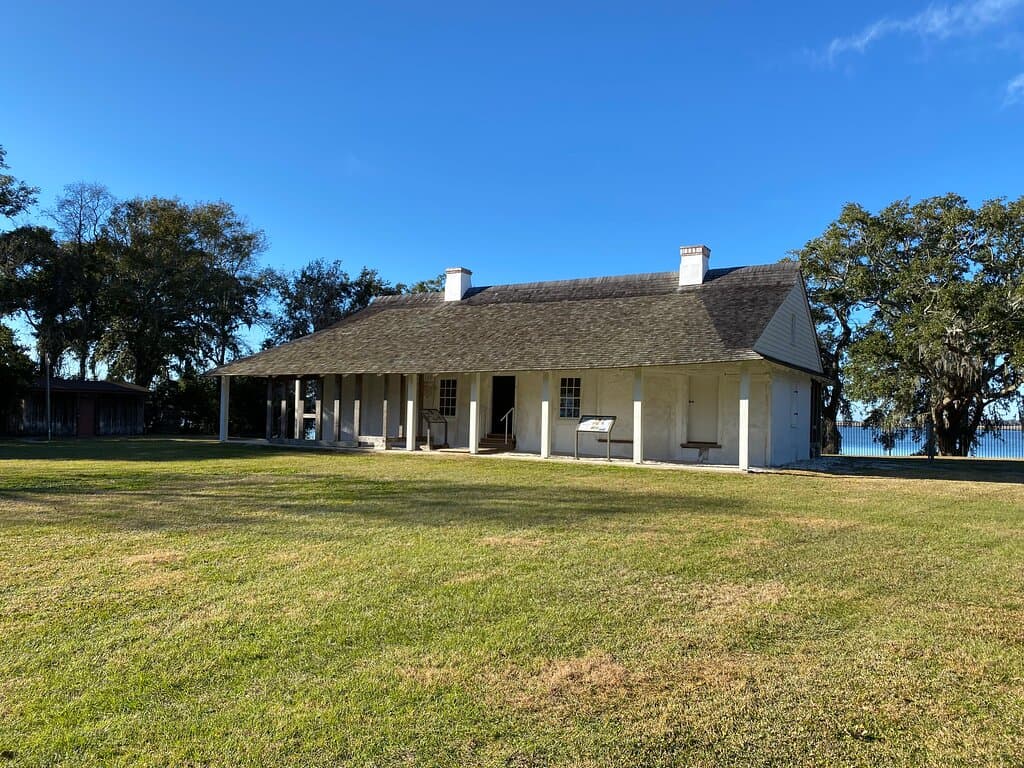 South Side of the Historic LaPointe Krebs House - Built 1757 Restored 2021