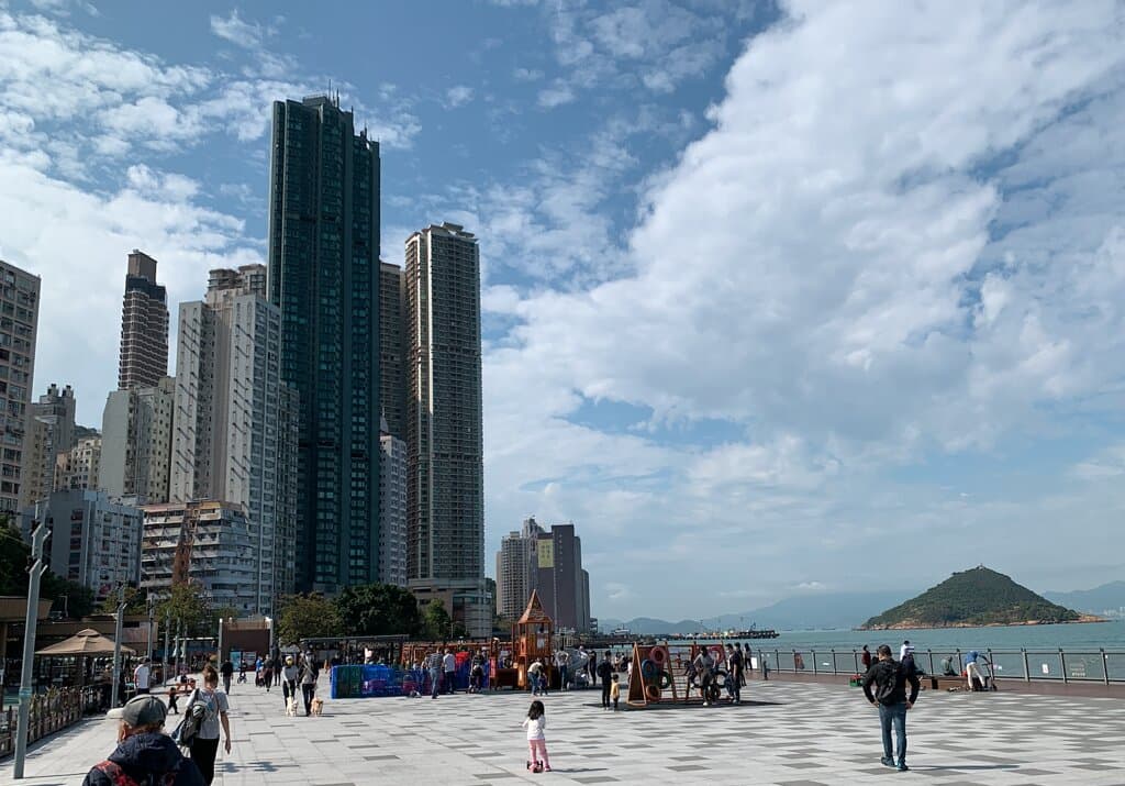 Belcher Bay Promenade in Kennedy Town