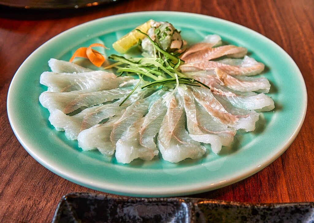 料理 穴子の刺身