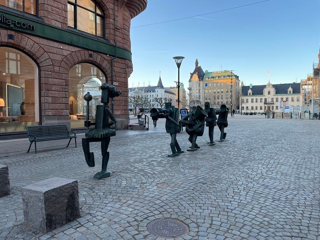 Optimistorkestern Sculpture