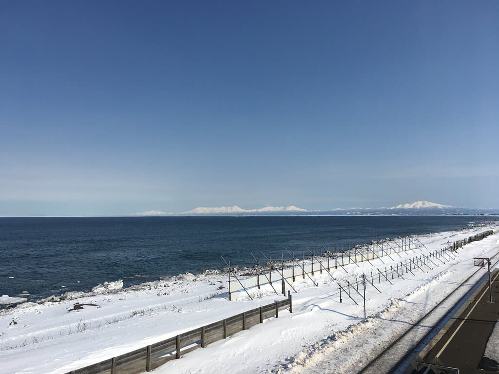 北浜駅からの風景